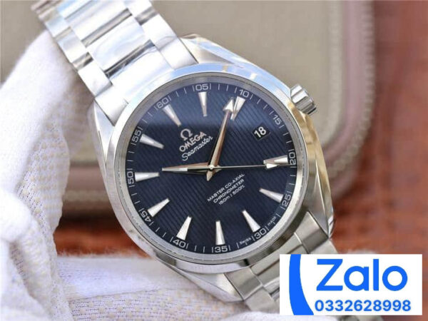 ĐỒNG HỒ NAM OMEGA SEAMASTER AQUA TERRA FAKE NHÀ MÁY VS MẶT XANH THAN 41MM