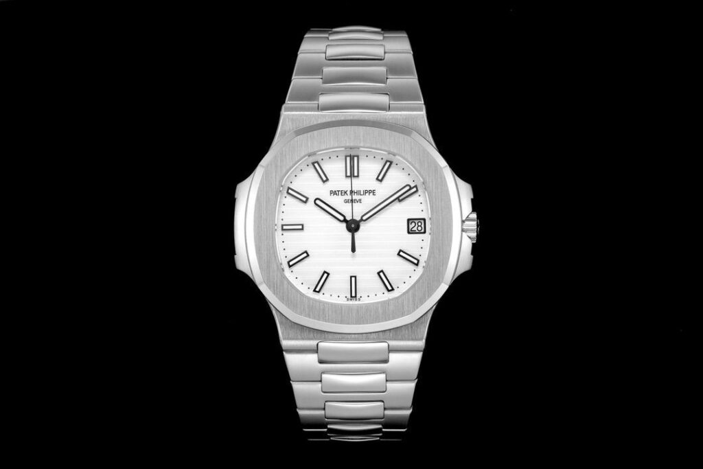 ĐỒNG HỒ PATEK PHILIPPE 5711 NAUTILUS REPLICA 11 WHITE DIAL 3K FACTORY 40MM (1)