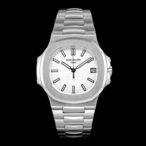 ĐỒNG HỒ PATEK PHILIPPE 5711 NAUTILUS REPLICA 11 WHITE DIAL 3K FACTORY 40MM (1)