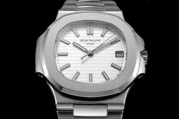 ĐỒNG HỒ PATEK PHILIPPE 5711 NAUTILUS REPLICA 11 WHITE DIAL 3K FACTORY 40MM (3)