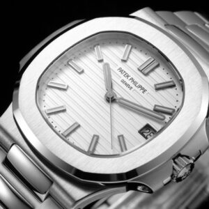 ĐỒNG HỒ PATEK PHILIPPE 5711 NAUTILUS REPLICA 11 WHITE DIAL 3K FACTORY 40MM (4)