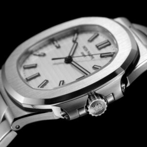 ĐỒNG HỒ PATEK PHILIPPE 5711 NAUTILUS REPLICA 11 WHITE DIAL 3K FACTORY 40MM (6)