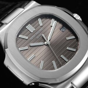 ĐỒNG HỒ PATEK PHILIPPE 5711G NAUTILUS REPLICA 11 DÂY DA 3K FACTORY 40MM (2)