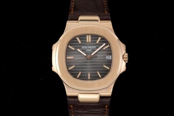 ĐỒNG HỒ PATEK PHILIPPE 5711G NAUTILUS REPLICA 11 ROSE GOLD DÂY DA 3K 40MM (1)