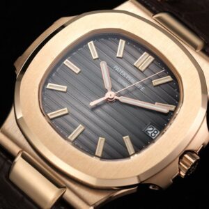 ĐỒNG HỒ PATEK PHILIPPE 5711G NAUTILUS REPLICA 11 ROSE GOLD DÂY DA 3K 40MM (3)