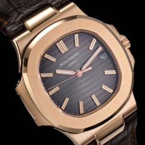 ĐỒNG HỒ PATEK PHILIPPE 5711G NAUTILUS REPLICA 11 ROSE GOLD DÂY DA 3K 40MM (4)