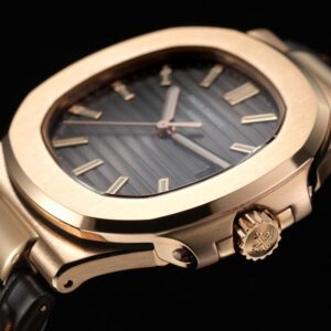 ĐỒNG HỒ PATEK PHILIPPE 5711G NAUTILUS REPLICA 11 ROSE GOLD DÂY DA 3K 40MM (5)