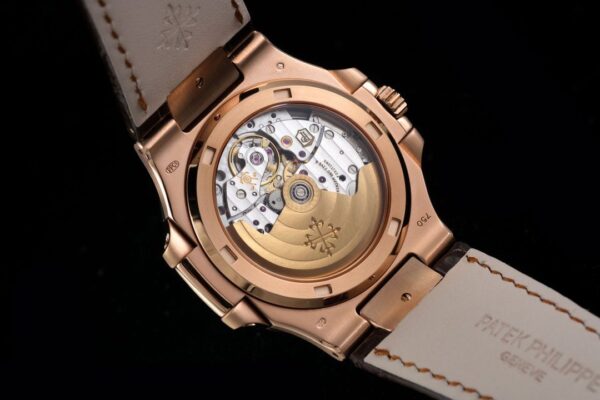 ĐỒNG HỒ PATEK PHILIPPE 5711G NAUTILUS REPLICA 11 ROSE GOLD DÂY DA 3K 40MM (8)