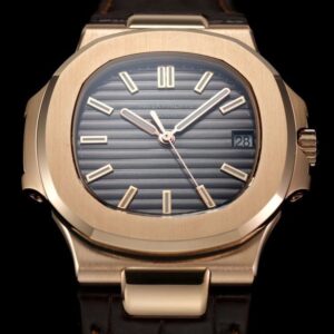 ĐỒNG HỒ PATEK PHILIPPE 5711G NAUTILUS REPLICA 11 ROSE GOLD DÂY DA 3K 40MM (9)