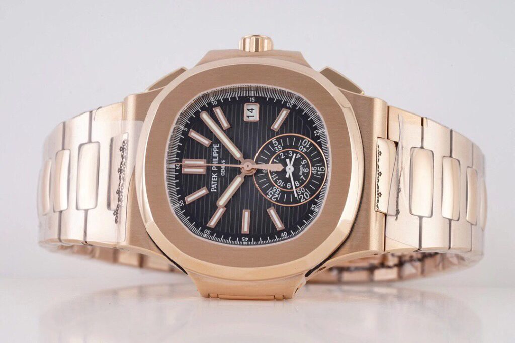 ĐỒNG HỒ PATEK PHILIPPE 5980 NAUTILUS REPLICA 11 ROSE GOLD 3K FACTORY 40MM (4)