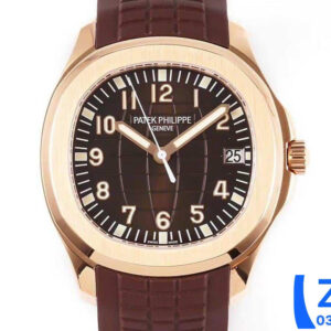 ĐỒNG HỒ PATEK PHILIPPE AQUANAUT 5167R MẶT SỐ MÀU NÂU REPLICA 11 ZF FACTORY 40MM (4)