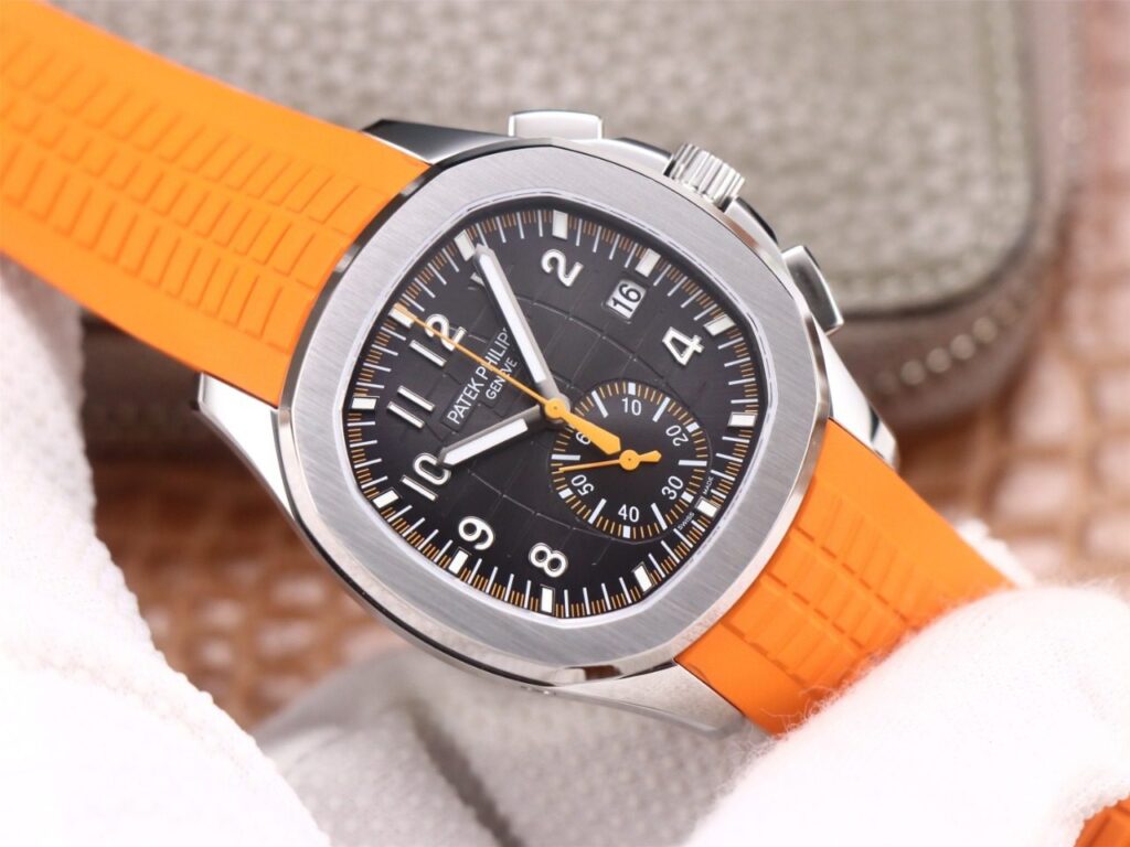 ĐỒNG HỒ PATEK PHILIPPE AQUANAUT 5968A MÀU CAM REPLICA 11 OM FACTORY 42 (3)