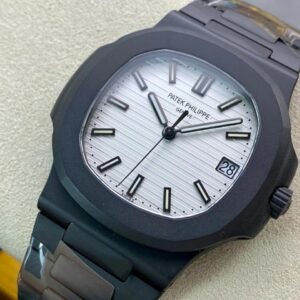 ĐỒNG HỒ PATEK PHILIPPE NAUTILUS 5711 REPLICA 11 MẶT TRẮNG CARBON PPF 40MM (3)