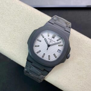 DONG HO PATEK PHILIPPE NAUTILUS 5711 REPLICA 11 MAT TRANG CARBON PPF 40MM 4