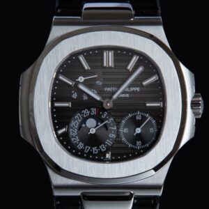 ĐỒNG HỒ PATEK PHILIPPE NAUTILUS 5712G REPLICA 11 MẶT XÁM GR FACTORY 40MM (1)