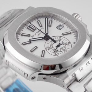 ĐỒNG HỒ PATEK PHILIPPE NAUTILUS 5980 REPLICA 11 WHITE DIAL 3K FACTORY 40MM (2)