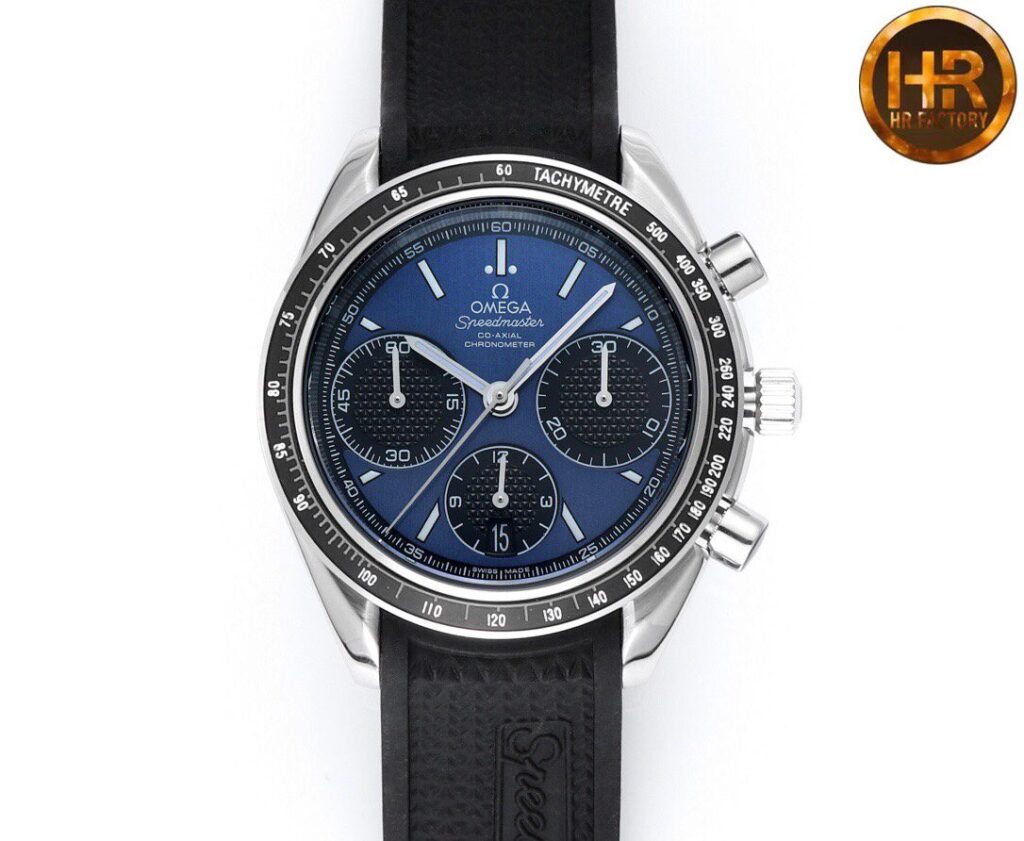 ĐỒNG HỒ NAM OMEGA SPEEDMASTER SUPER FAKE NHÀ MÁY HR FACTORY MẶT XANH 40MM