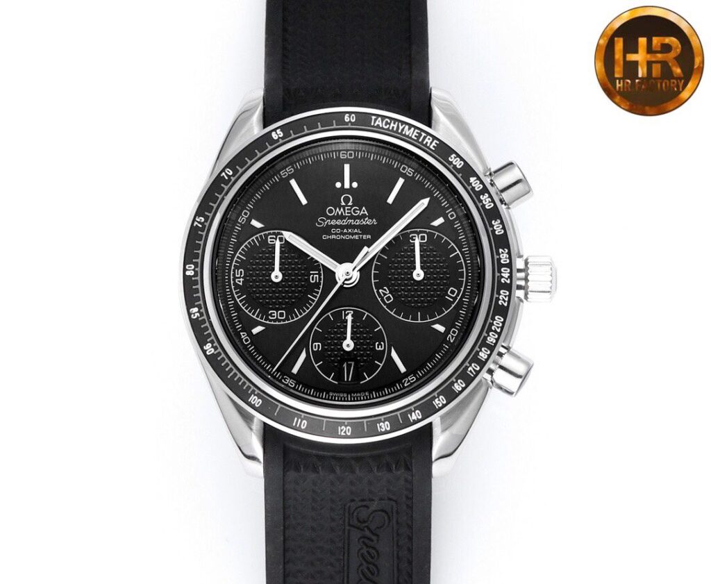 ĐỒNG HỒ NAM OMEGA SPEEDMASTER FAKE 11 NHÀ MÁY HR FACTORY MẶT ĐEN 40MM