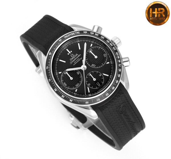 ĐỒNG HỒ NAM OMEGA SPEEDMASTER FAKE 11 NHÀ MÁY HR FACTORY MẶT ĐEN 40MM