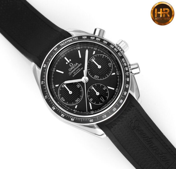 ĐỒNG HỒ NAM OMEGA SPEEDMASTER FAKE 11 NHÀ MÁY HR FACTORY MẶT ĐEN 40MM