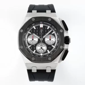 ĐỒNG HỒ AUDEMARS PIGUET ROYAL OAK OFFSHORE REP 1:1 NHÀ MÁY APF ĐEN 44MM