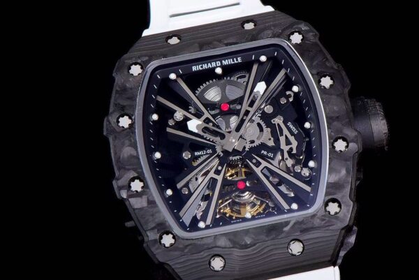ĐỒNG HỒ NAM RICHARD MILLE RM12-01 REPLICA 1:1 NHÀ MÁY KV DÂY CAO SU 42MM