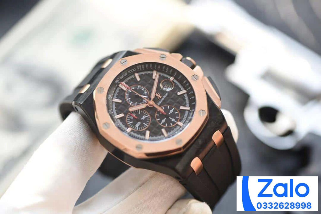 ĐỒNG HỒ AUDEMARS PIGUET ROYAL OAK OFFSHORE 26405 REP NHÀ MÁY JF VÀNG HỒNG 44MM