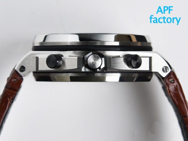 ĐỒNG HỒ AUDEMARS PIGUET ROYAL OAK OFFSHORE REP NHÀ MÁY APF CỌC DẠ QUANG 42MM