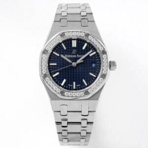 ĐỒNG HỒ AUDEMARS PIGUET ROYAL OAK 77350ST NỮ SUPER FAKE NHÀ MÁY BV 34MM