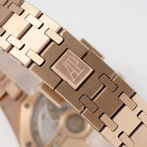 ĐỒNG HỒ AUDEMARS PIGUET ROYAL OAK 77350ST FAKE NHÀ MÁY BV VÀNG HỒNG 34MM