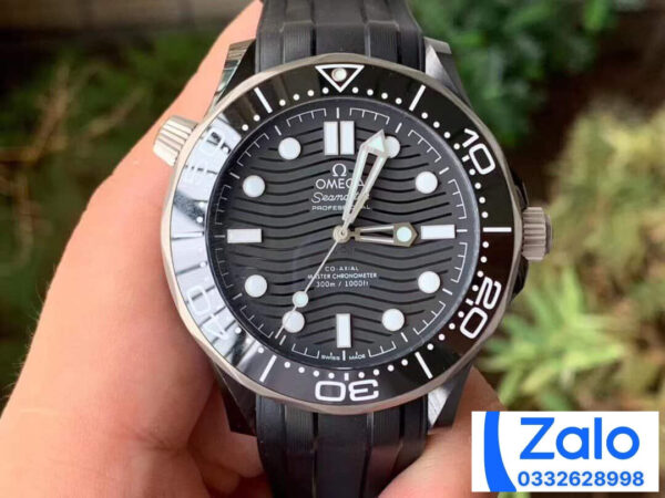 ĐỒNG HỒ NAM OMEGA SEAMASTER FAKE CAO CẤP NHÀ MÁY VS CERAMIC 43MM