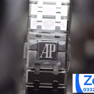 ĐỒNG HỒ NAM AUDEMARS PIGUET ROYAL OAK 15400 FAKE 1:1 NHÀ MÁY JF MÀU ĐEN 41MM