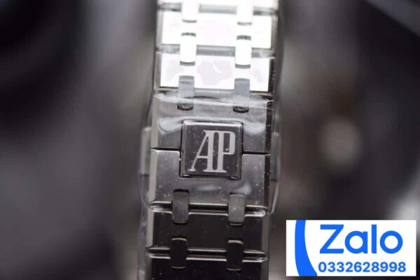 ĐỒNG HỒ NAM AUDEMARS PIGUET ROYAL OAK 15400 FAKE 1:1 NHÀ MÁY JF MÀU ĐEN 41MM