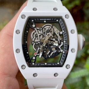 ĐỒNG HỒ NAM RICHARD MILLE RM055 REPLICA CAO CẤP NHÀ MÁY KV LỘ FULL CƠ 45MM