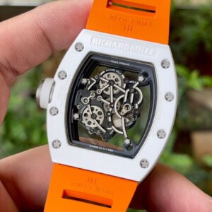 ĐỒNG HỒ NAM RICHARD MILLE RM055 REPLICA NHÀ MÁY KV CERAMIC MÀU CAM 45MM