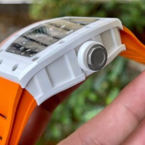 ĐỒNG HỒ NAM RICHARD MILLE RM055 REPLICA NHÀ MÁY KV CERAMIC MÀU CAM 45MM