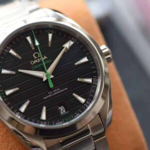 ĐỒNG HỒ NAM OMEGA SEAMASTER AQUA TERRA FAKE 11 NHÀ MÁY VS KIM XANH LÁ 41MM