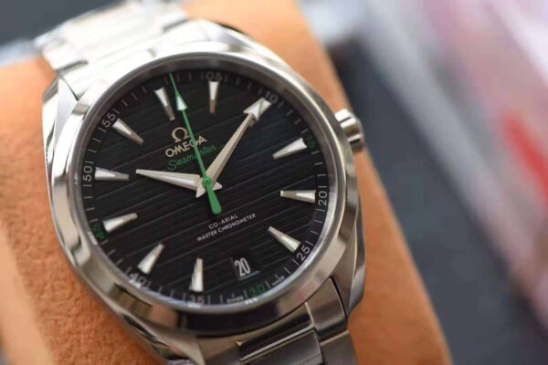 ĐỒNG HỒ NAM OMEGA SEAMASTER AQUA TERRA FAKE 11 NHÀ MÁY VS KIM XANH LÁ 41MM