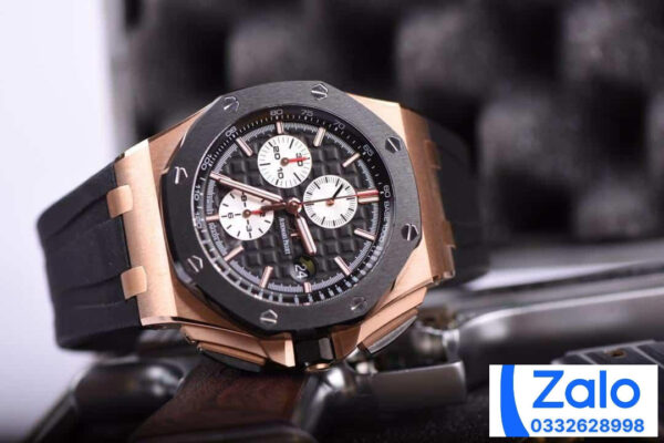 ĐỒNG HỒ AUDEMARS PIGUET ROYAL OAK OFFSHORE 26401 REPLICA CAO CẤP NHÀ MÁY JF 44MM