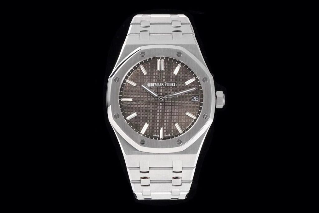 ĐỒNG HỒ AUDEMARS PIGUET ROYAL OAK 15500ST REPLCIA NHÀ MÁY ZF MẶT NÂU 41MM