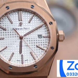 ĐỒNG HỒ NAM AUDEMARS PIGUET ROYAL OAK 15400 FAKE NHÀ MÁY JF VÀNG HỒNG 41MM