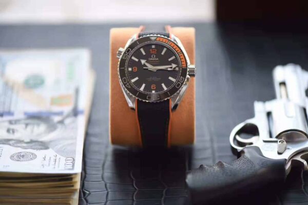 ĐỒNG HỒ NAM OMEGA SEAMASTER FAKE CAO CẤP NHÀ MÁY VS DÂY CAO SU 43MM