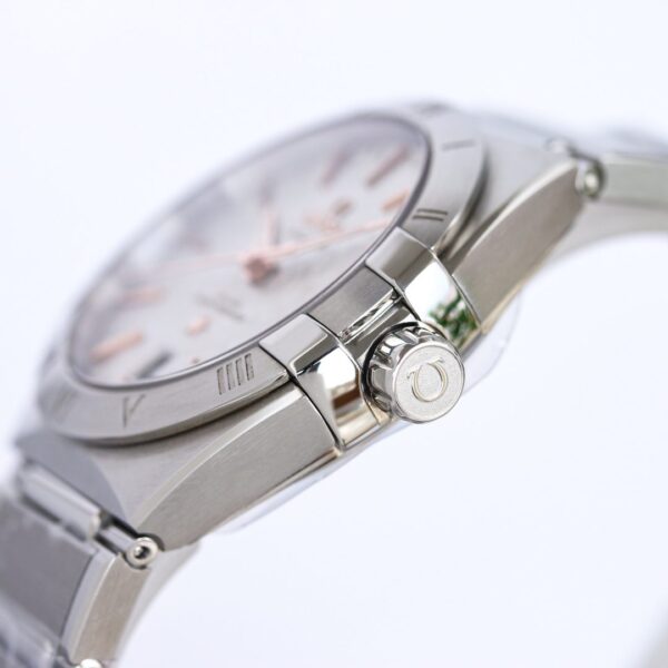 ĐỒNG HỒ UNISEX OMEGA CONSTELLATION SUPER FAKE NHÀ MÁY OR MẶT THIẾT KẾ 39MM