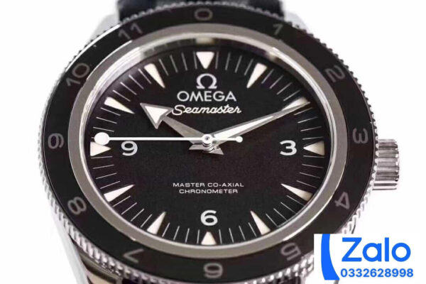 ĐỒNG HỒ NAM OMEGA SEAMASTER FAKE 11 NHÀ MÁY V2 FACTORY DÂY ĐEO VẢI 41MM