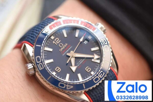 ĐỒNG HỒ NAM OMEGA SEAMASTER FAKE 11 NHÀ MÁT VS DÂY CAO SU 43MM