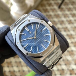 ĐỒNG HỒ AUDEMARS PIGUET ROYAL OAK REP CAO CẤP NHÀ MÁY APS MẶT XANH 41MM