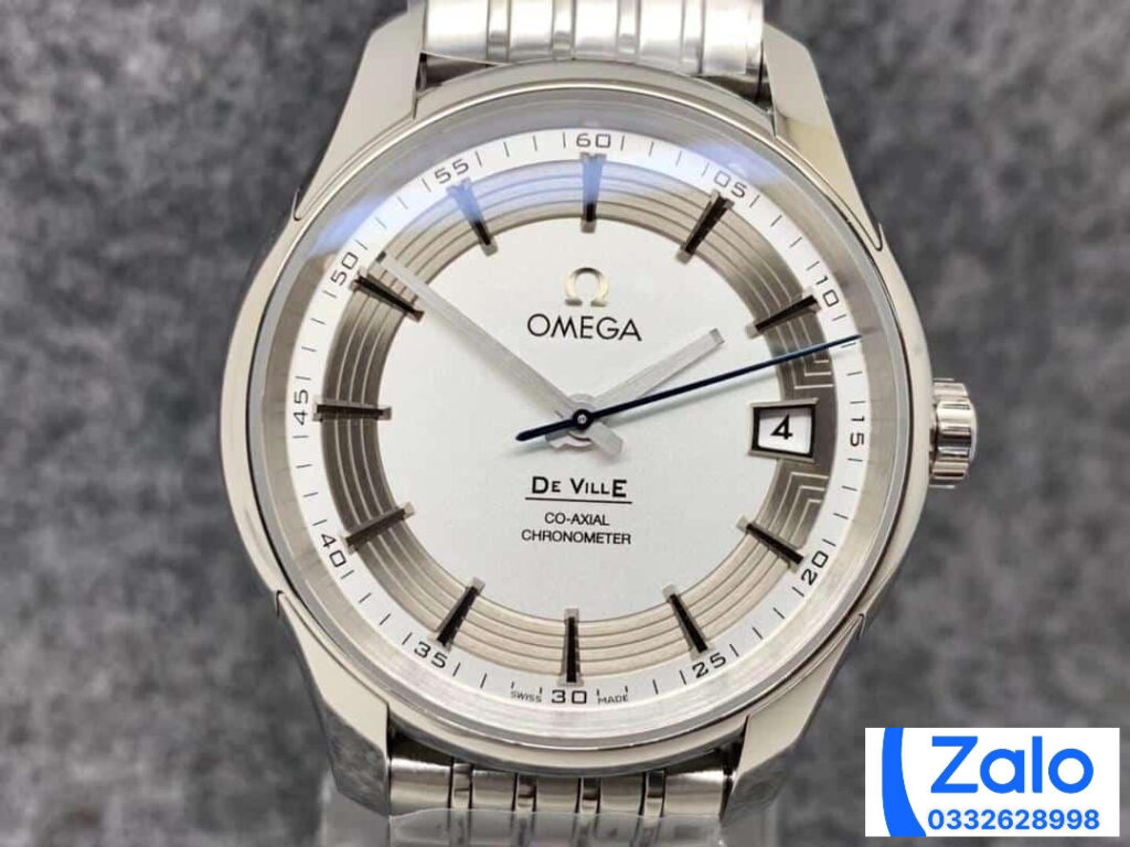 ĐỒNG HỒ NAM OMEGA DE VILLE REPLICA CAO CẤP NHÀ MÁY VS KIM XANH NỔI BẬT 41MM