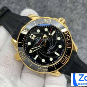 ĐỒNG HỒ NAM OMEGA SEAMASTER FAKE CAO CẤP NHÀ MÁY VS FACTORY VÀNG GOLD 42MM