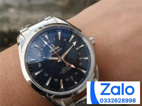 ĐỒNG HỒ NAM OMEGA SEAMASTER AQUA TERRA FAKE 11 NHÀ MÁY VS BLUE 43MM