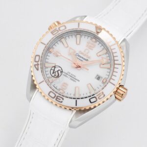 ĐỒNG HỒ NỮ OMEGA SEAMASTER FAKE 11 NHÀ MÁY VS FACTORY BEZEL TRẮNG 39.5MM